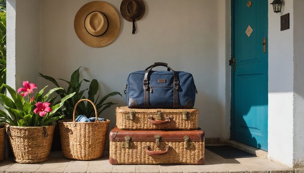 Les meilleurs bagages pour voyager léger lors de votre escapade en gîte guadeloupéen