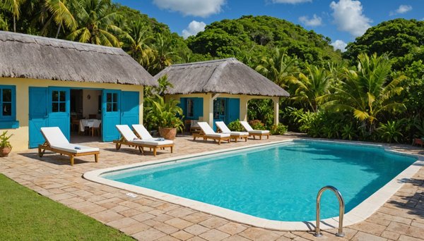 bon plan vacances en guadeloupe : gîtes avec piscine et accès plage à prix réduit